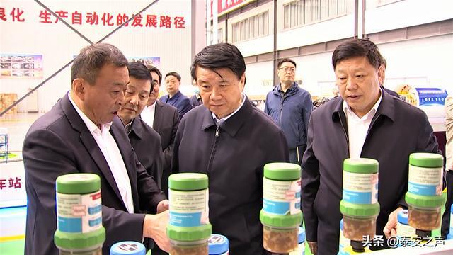 龙珠体育泰安市委书记崔洪刚到泰安高新区调研(图1)