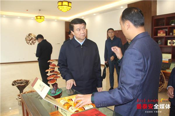 龙珠体育崔洪刚到泰安高新区调研(图6)